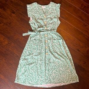 Monteau floral dress